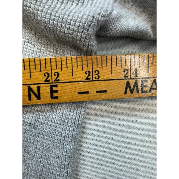 Ellen Tracy Womens Cowl Neck Long Sleeve Sweater Top Size L Grey Viscose Blend - Picture 7 of 12